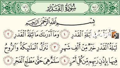 تفسير سورة القدر وعلاقتها بليلة القدر