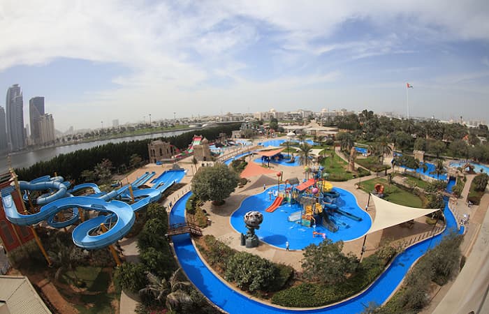 الحديقة المائية