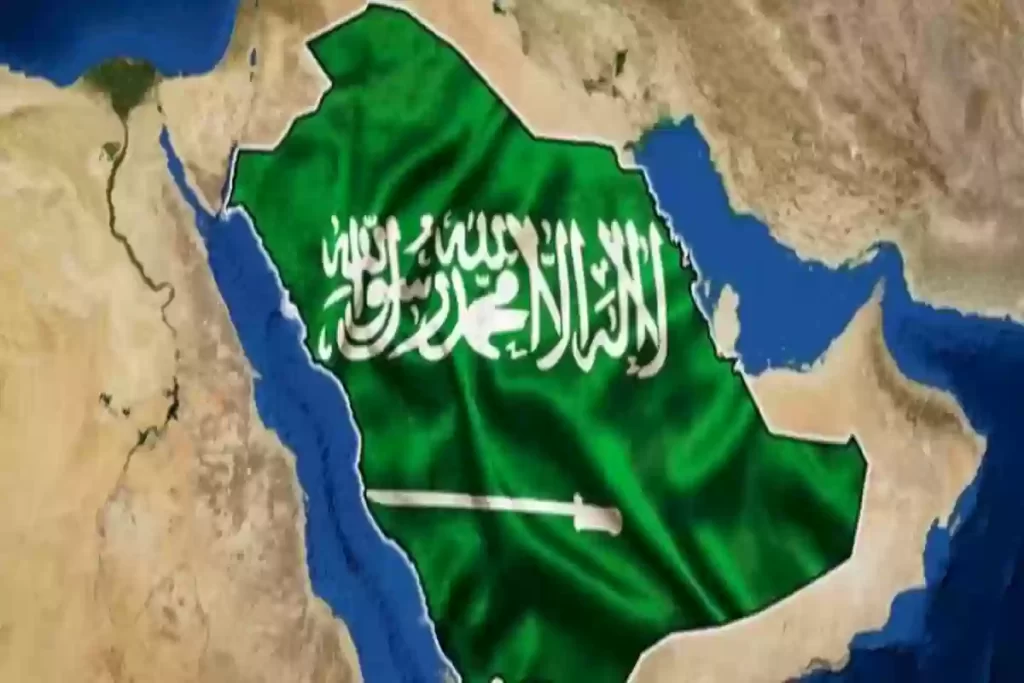 ما هي المنطقة الجغرافية التي تقع فيها السعودية؟
