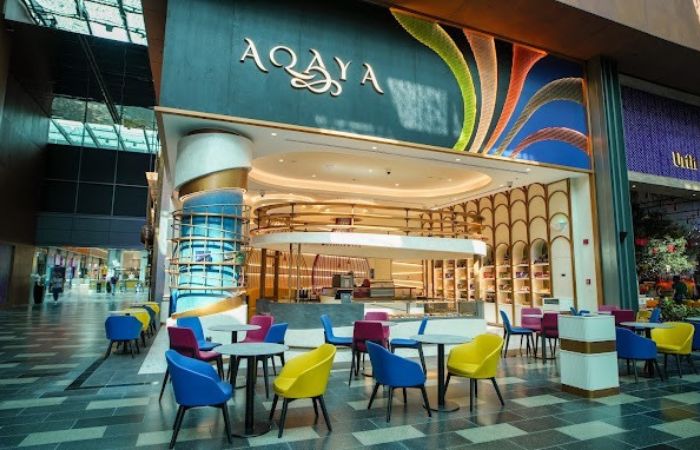 مطعم Aqaya Café and Restaurant – City Walk