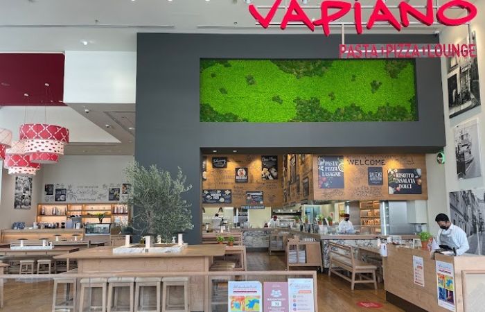 مطعم ڤابيانو نخيل مول Vapiano Nakheel Mall