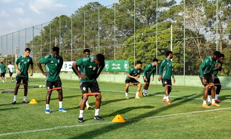 المنتخب السعودي تحت 20 يواصل تدريباته في البرازيل للبطولة العالمية