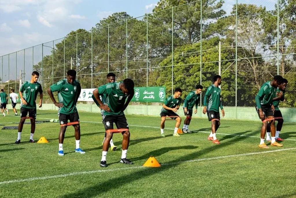 منتخب السعودية تحت 20 عامًا يواصل تدريباته في البرازيل استعدادًا لكأس